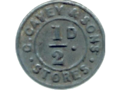 G. Cavey Token (obverse)